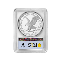 2025 S Silver American Eagle $1 US Navy Privy PCGS PR69DCAM Advanced Release #695