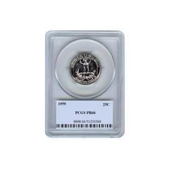 1960 Lincoln Cent 1C Large Date PCGS PR66RD