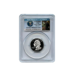 1993 S Silver Washington Quarter 25C PCGS PR70DCAM