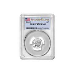 2025 S Roosevelt Dime 10C PCGS PR70DCAM Advanced Releases