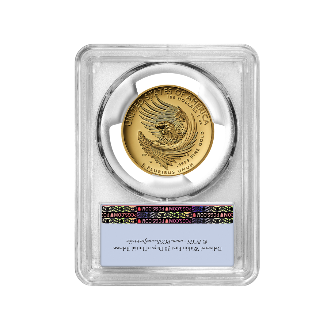 2025 W Gold American Liberty $100 PCGS PR70DCAM FirstStrike W/OGP