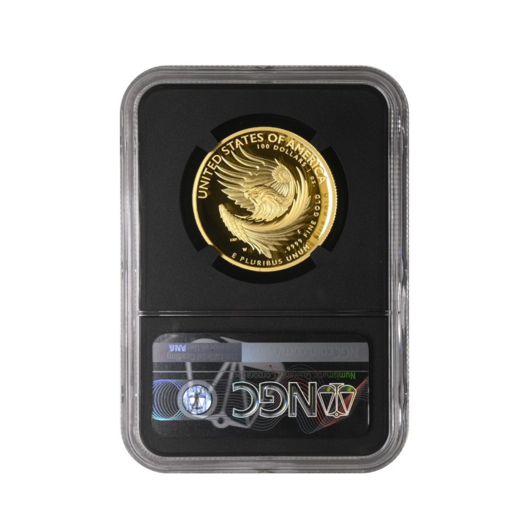 2025 W Gold American Liberty $100 NGC PF70 Ultra Cameo First Day Issue W/OGP