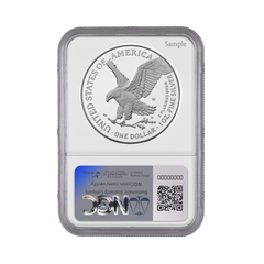 2025 W Silver Eagle S$1 Laser Engraved Privy NGC PF70 Ultra Cameo First Day Of Issue #432