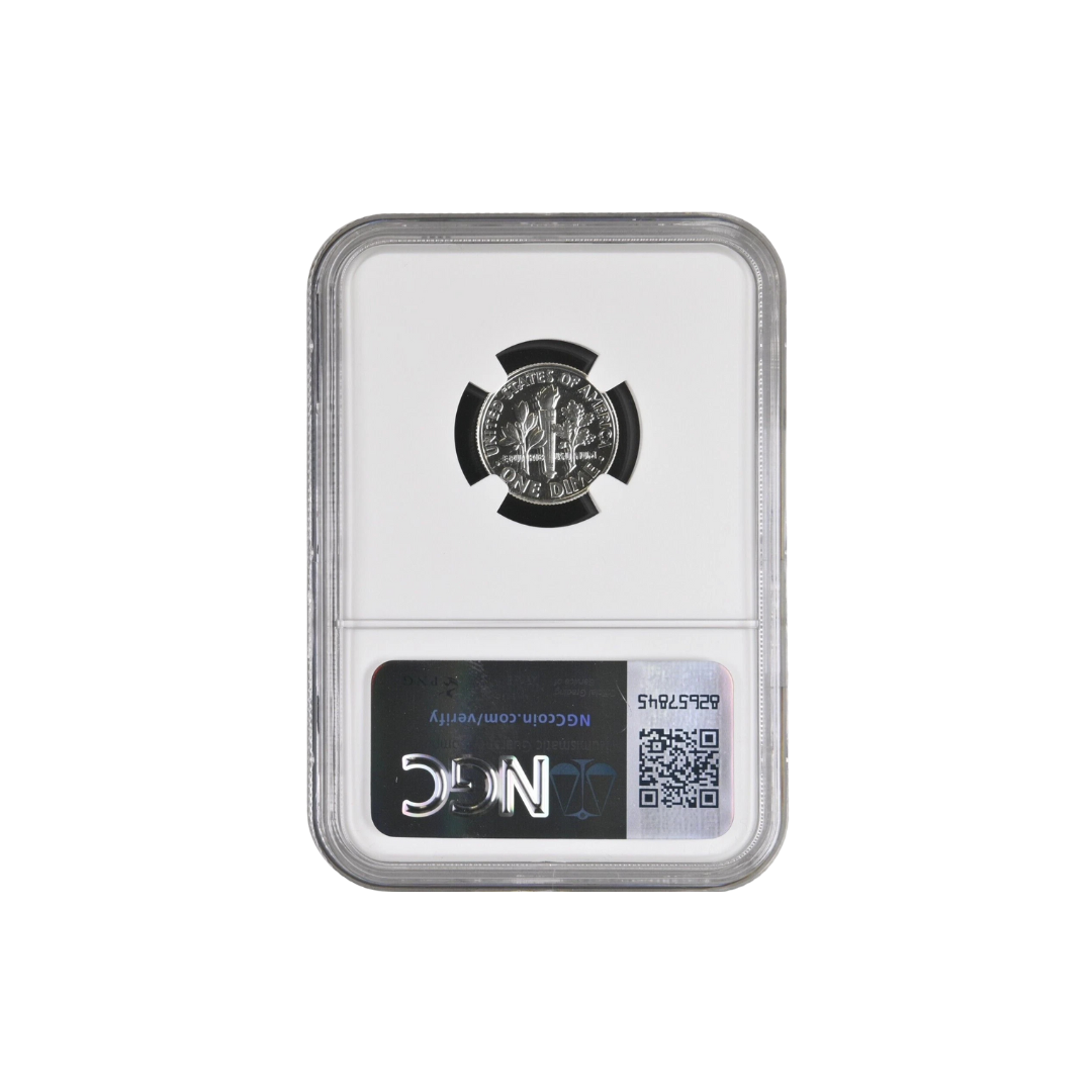 1962 Roosevelt Dime 10C NGC PF67 Cameo