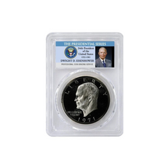 1972 S Silver Ike Eisenhower Dollar $1 PCGS PR69DCAM