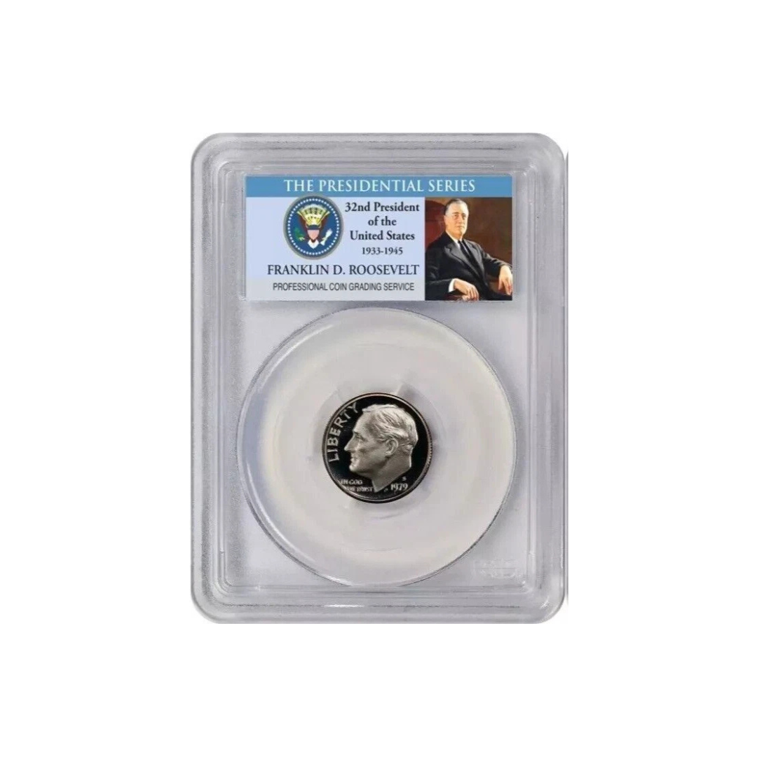 1979 S Roosevelt Dime 10C Type 2 PCGS PR69DCAM