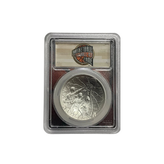2020 P Silver Basketball Hall Of Fame $1 PCGS MS70 First Day Of Issue