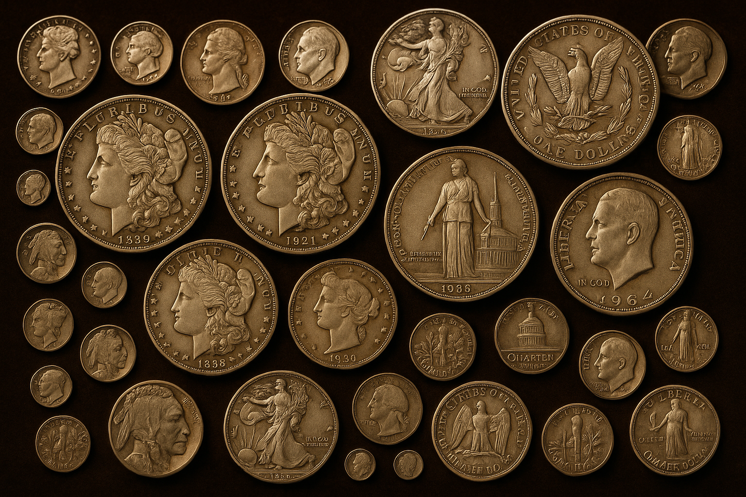 Monedas de coleccion de USA